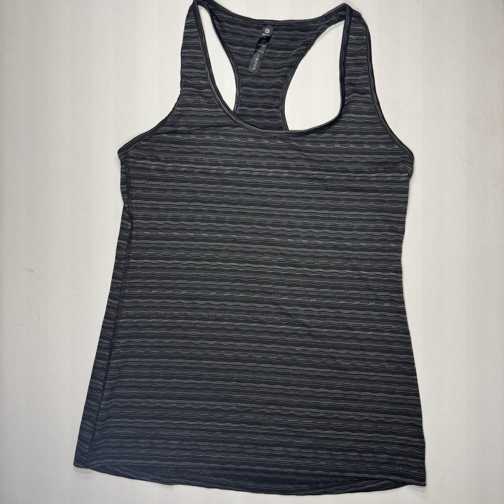 90 Degree By Reflex Women's XL Gray Racerback Athletic Tank Top Workout Yoga